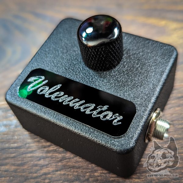 Passive Volume Attenuator for Amp - Volenuator - Classic Black Finish - Five Cats Pedals