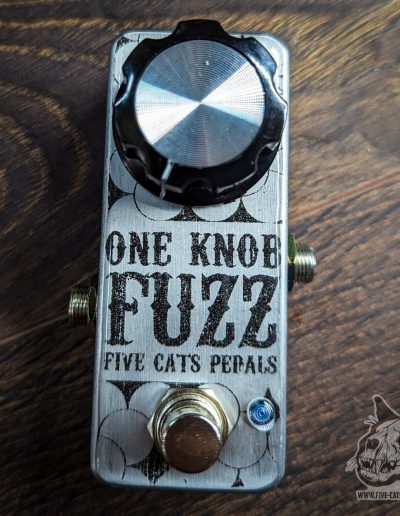 One Knob Fuzz - Choose from 5 Classic Fuzz's - Handbuilt Boutique Guitar Pedal