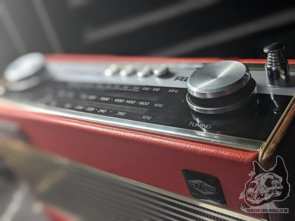 Roberts Transistor Radio - Ruby Guitar Amp in Red