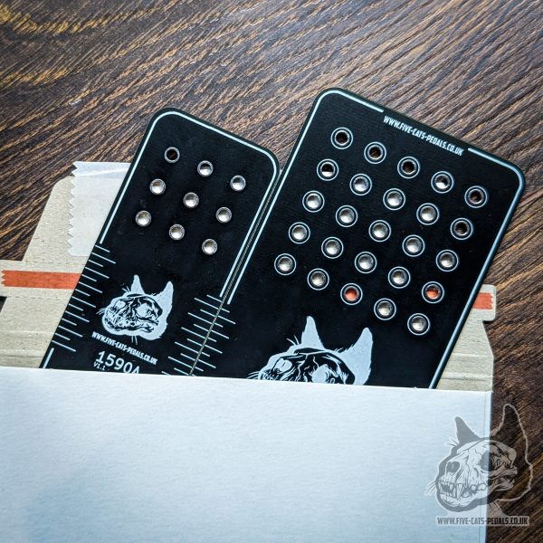 1590A &amp; 1590B Drill Templates - Five Cats Pedals