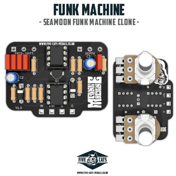 Funk Machine - Seamoon Funk Machine Clone - Five Cats Pedals