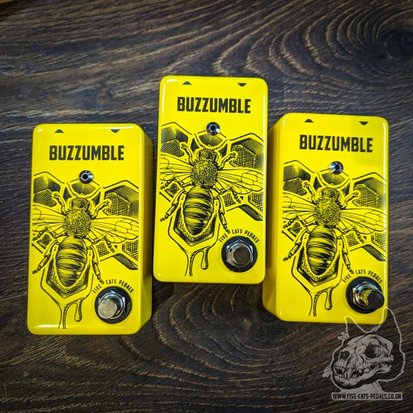 Buzzumble Limited Run Pedal - Third Man Records Bumble Buzz Clone - Five Cats Pedals