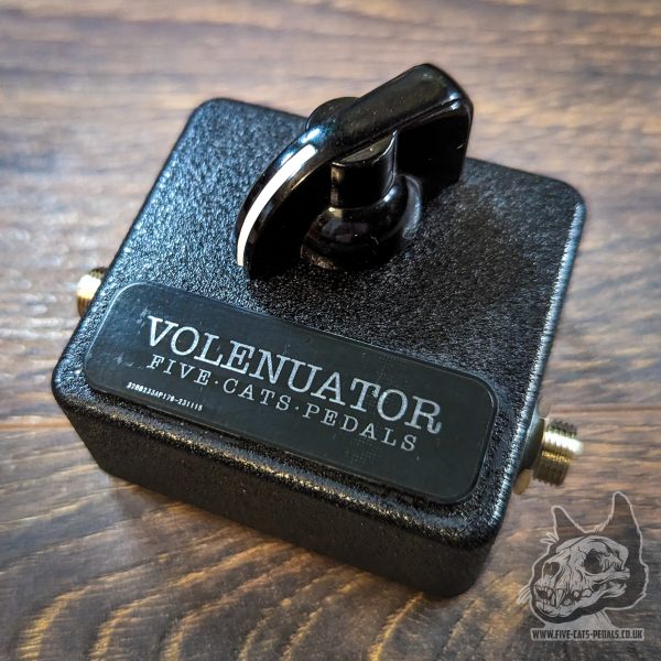 Passive Volume Attenuator for Amp - Volenuator - Classic Black Finish - Five Cats Pedals