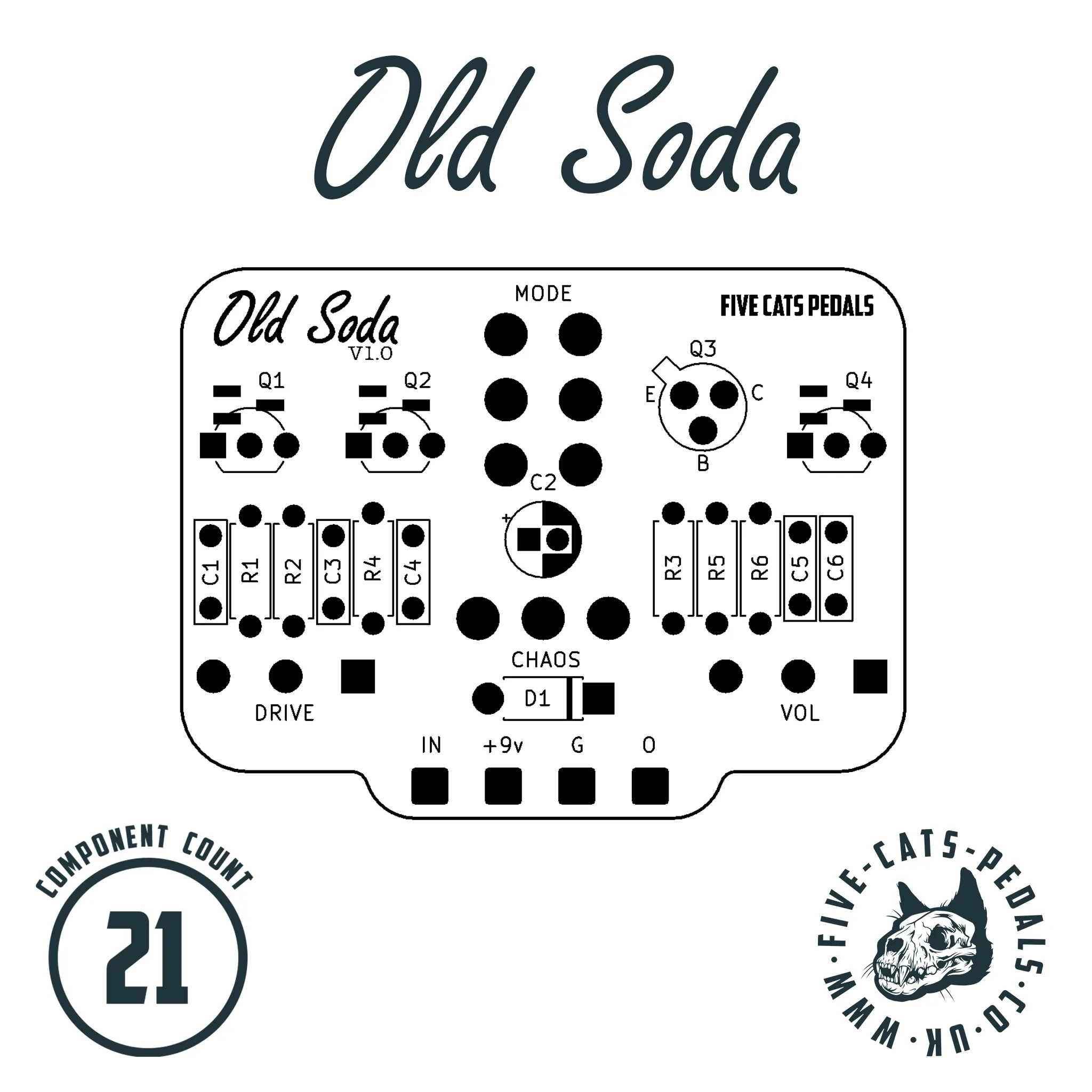 Devi Ever Soda Meiser クローン Old Soda - Devi Ever Soda Meiser / Vintage Fuzz Master Clone
