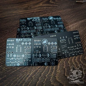 The Rat King - Dual RATs with clipping toggles - Five Cats Pedals